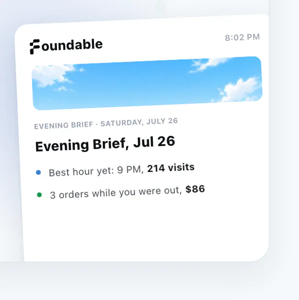 Foundable brief and planning surface